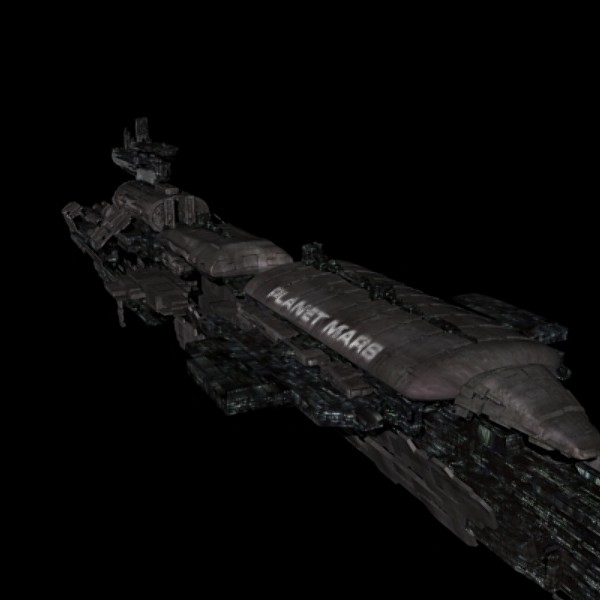 3dsmax space battleship - Space Battle Ship by dastolidigital