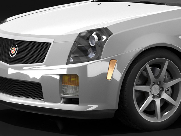 maya cadillac cts-v - Cadillac CTS-V std mat by fabelar