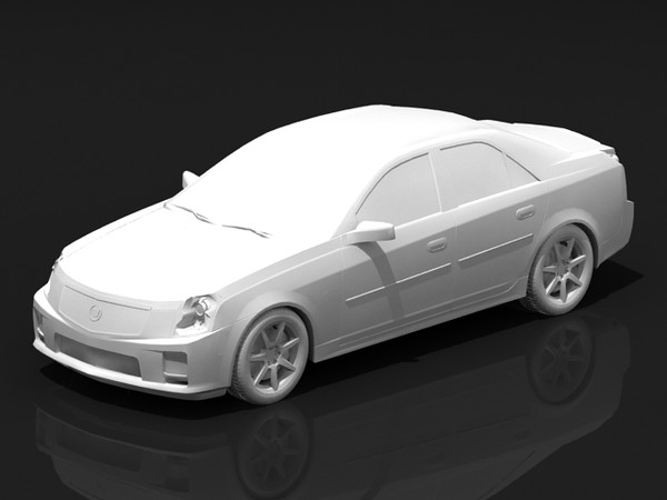 maya cadillac cts-v - Cadillac CTS-V std mat by fabelar