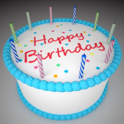 birthday cake max - Birthday Cake Vanilla by AhearnART
