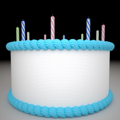 birthday cake max - Birthday Cake Vanilla by AhearnART