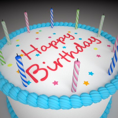 birthday cake max - Birthday Cake Vanilla by AhearnART