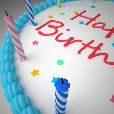 birthday cake max - Birthday Cake Vanilla by AhearnART