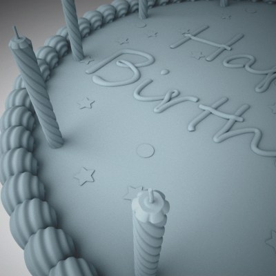 birthday cake max - Birthday Cake Vanilla by AhearnART