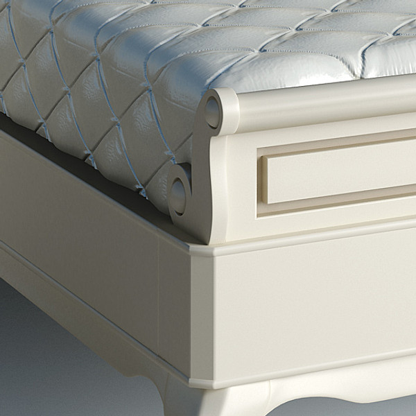 baroque bedroom furniture bed max - Baroque bedroom furniture collection by group3d