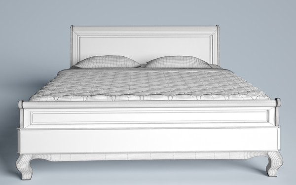 baroque bedroom furniture bed max - Baroque bedroom furniture collection by group3d
