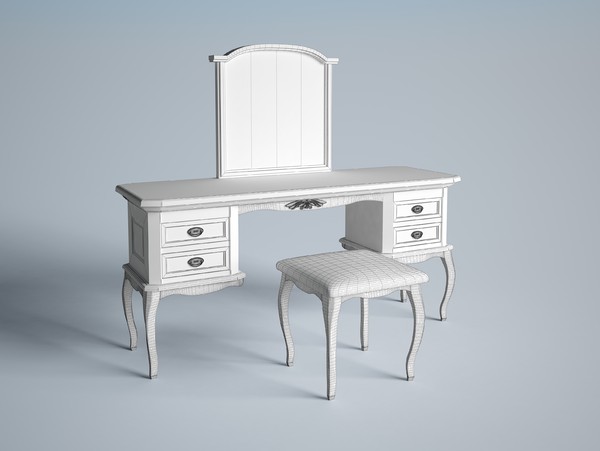 baroque bedroom furniture bed max - Baroque bedroom furniture collection by group3d