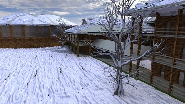 3ds max villadom city - Snow villadom by sundynasty