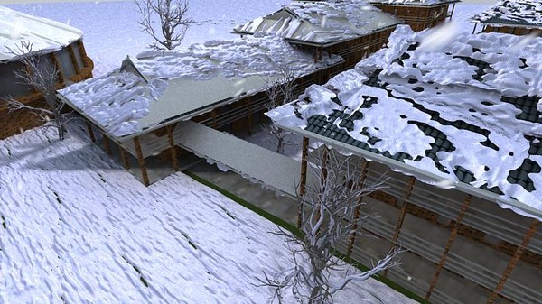 3ds max villadom city - Snow villadom by sundynasty