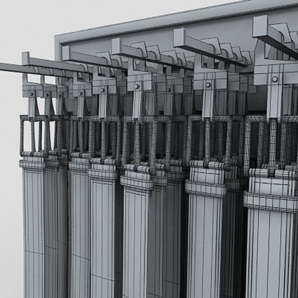 3d belt rack display model - belt rack by monkeyodoom