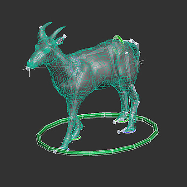 mountain goat c4d - Mountain Goat by NONECG
