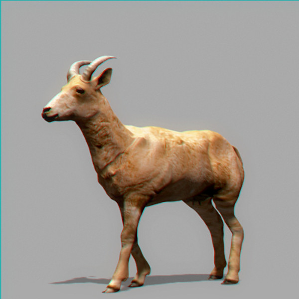 mountain goat c4d - Mountain Goat by NONECG