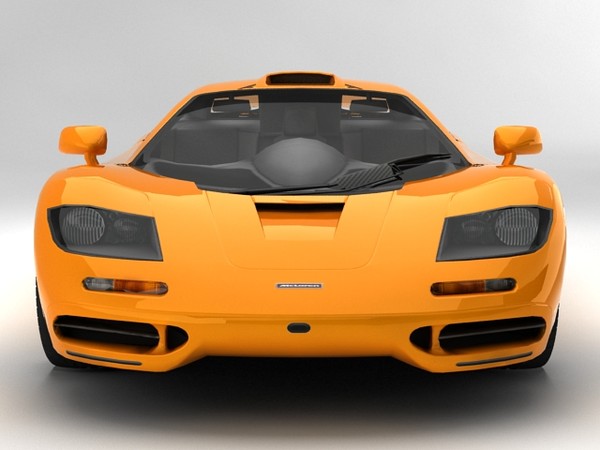 3d model of mclaren f1 - McLaren F1 by fabelar