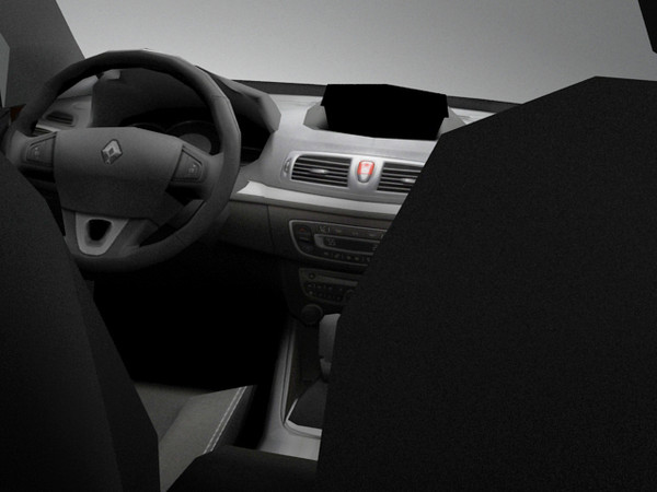 renault megane coupè 2009 3d model - Renault Megane coupè 2009 standard materials by fabelar