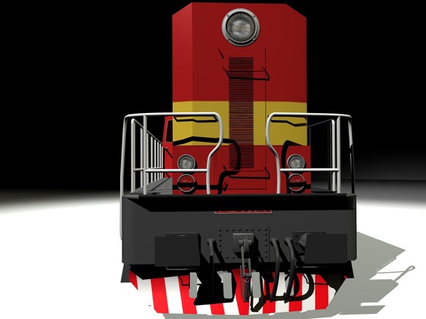 3d diesel locomotive 742 model - 742.rar by tikalok