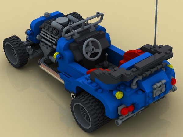 3d hot road lego - HOT-ROAD.max by tomtom73