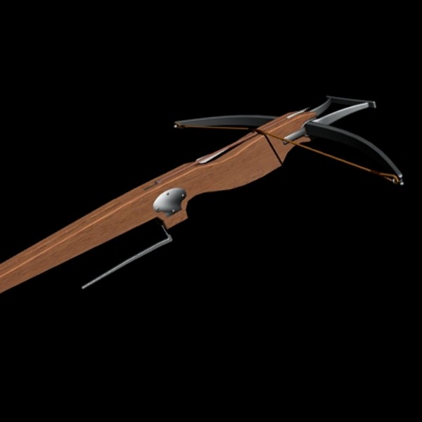 crossbow 3d model - Crossbow by mostlysquare