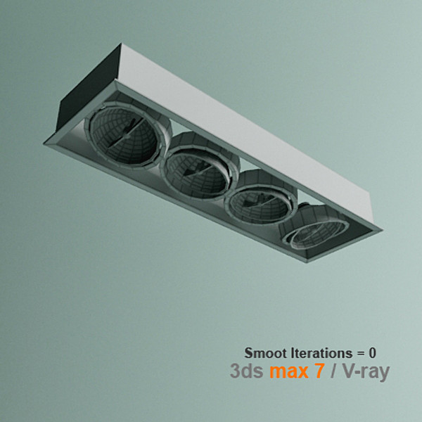 3d modern built-in lamp - built-in lamp by lajhar