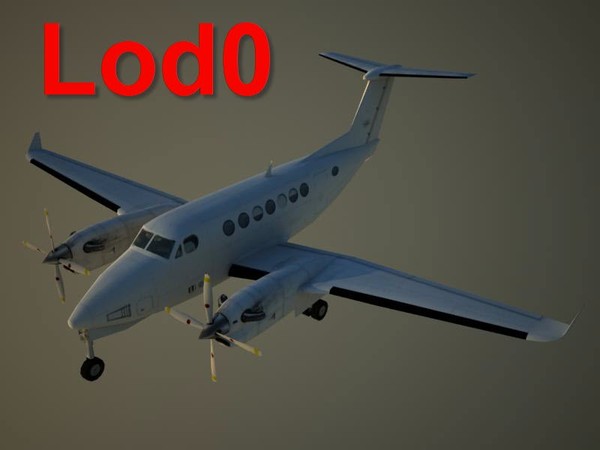 3d beechcraft b-350 - Beechcraft B-350 by Alexander Miller