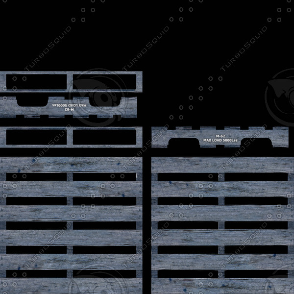wooden pallets 3ds - WoodenPallet.max by Inertia Designs