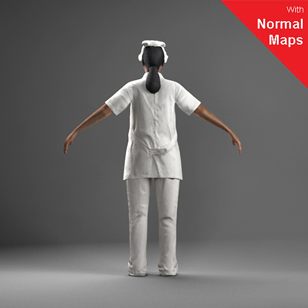 3ds max axyz characters human - WWom0009-Tp by axyzdesign