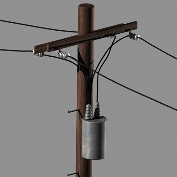 maya telephone pole - Telephone Pole by dastolidigital