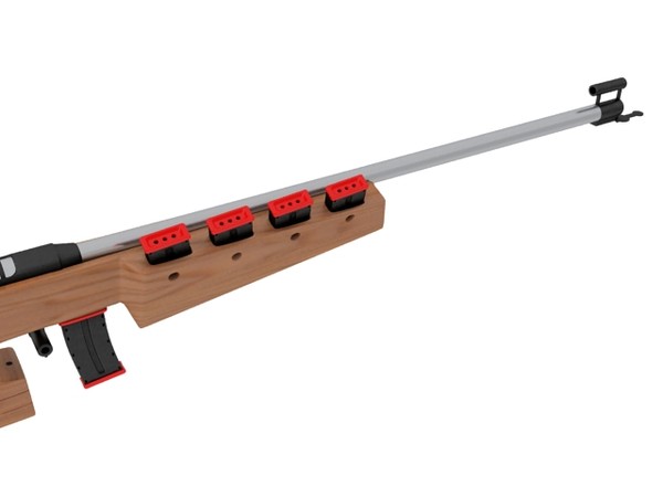 3dsmax biathlon rifle - Biathlon Rifle by Tornado Studio