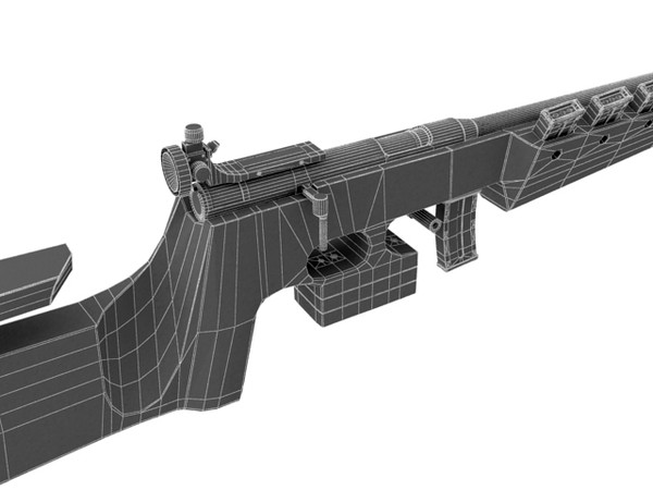 3dsmax biathlon rifle - Biathlon Rifle by Tornado Studio