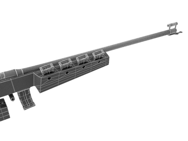 3dsmax biathlon rifle - Biathlon Rifle by Tornado Studio