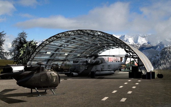 3d hangar model - Hangar... by ETMawerick