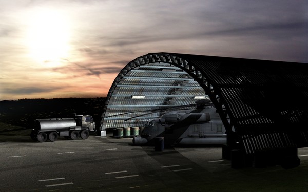 3d hangar model - Hangar... by ETMawerick