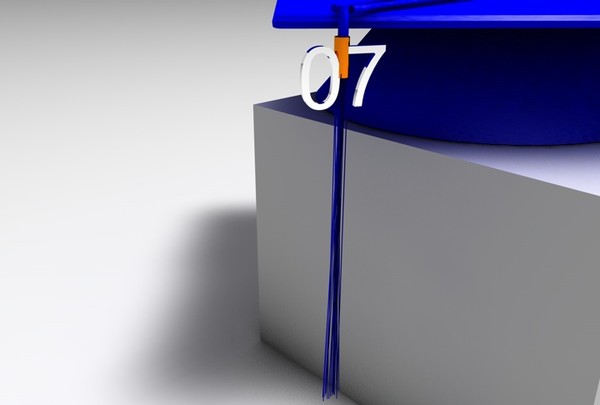 3d model graduation cap - Graduation Cap by MattTrout