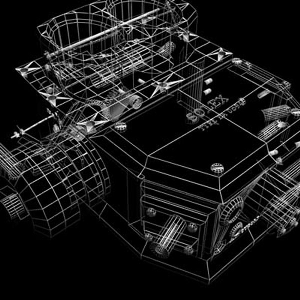 3ds max carburettor auto - Untextured carburetor by QLEE