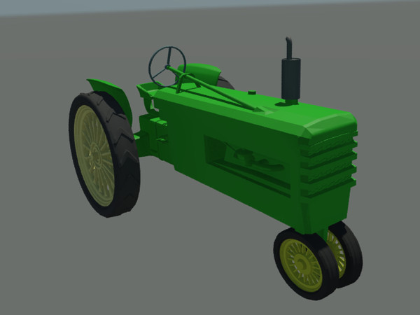 3ds max john tractor - tractor19.max by Animation Anchor Line