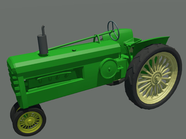 3ds max john tractor - tractor19.max by Animation Anchor Line