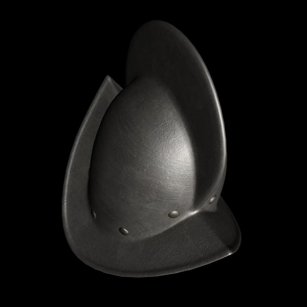 morion helmets 3d model - Morion Helmet by mostlysquare