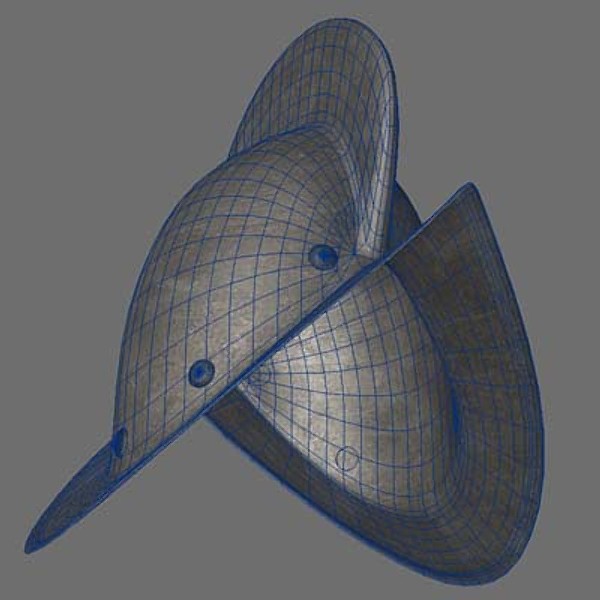 morion helmets 3d model - Morion Helmet by mostlysquare