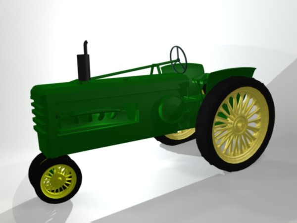 3ds max john tractor - tractor19.max by Animation Anchor Line
