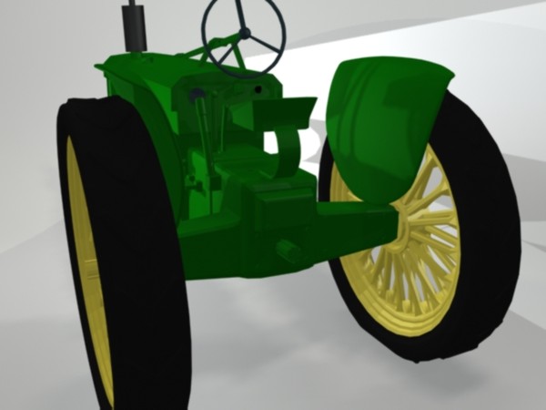 3ds max john tractor - tractor19.max by Animation Anchor Line