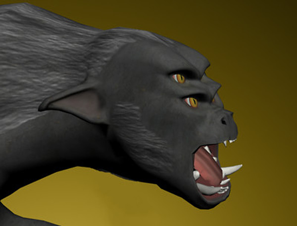 3d creature morok - Creature Morok by Ephemerida