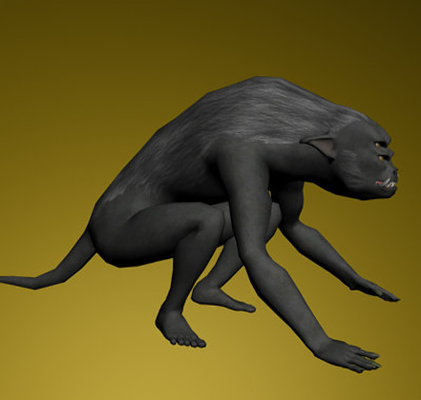 3d creature morok - Creature Morok by Ephemerida