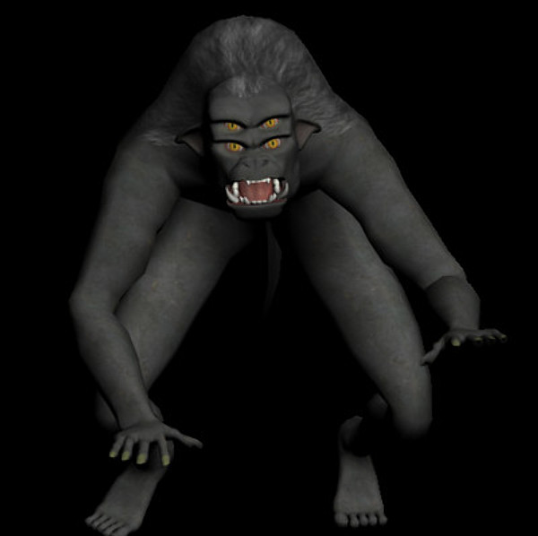 3d creature morok - Creature Morok by Ephemerida