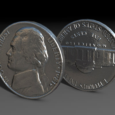 c4d photo realistic coins - US Coins Collection C4d... by Marketing Arts Group