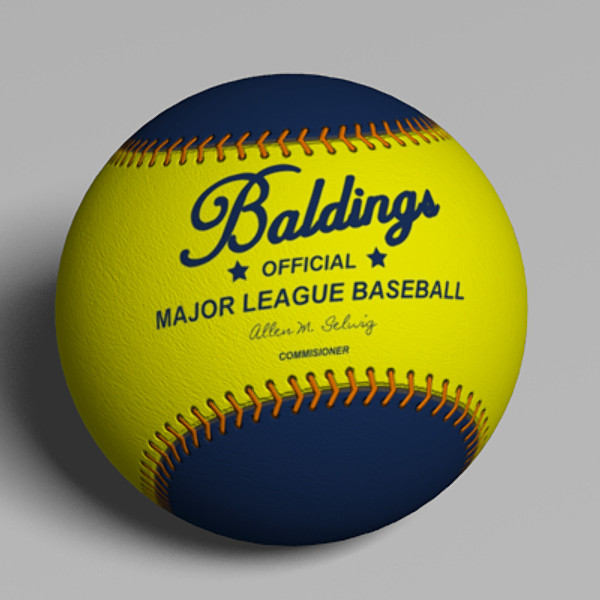 3ds 4 baseballs ball polygons - 4 Low Polygon Baseballs by tronitecgamestudios