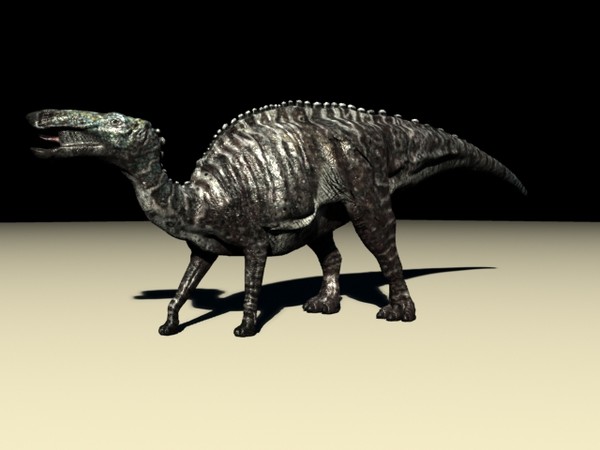duckbill hadrosaur dakota 3d lwo - Dakota.zip by 3dCreatures