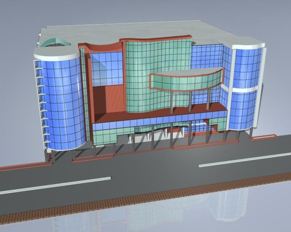 shopping complex 3ds - Shopping Complex_SC02 by sabah_au