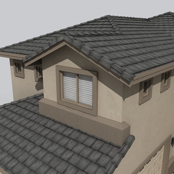 3ds house homes dwelling - house 17 by monkeyodoom