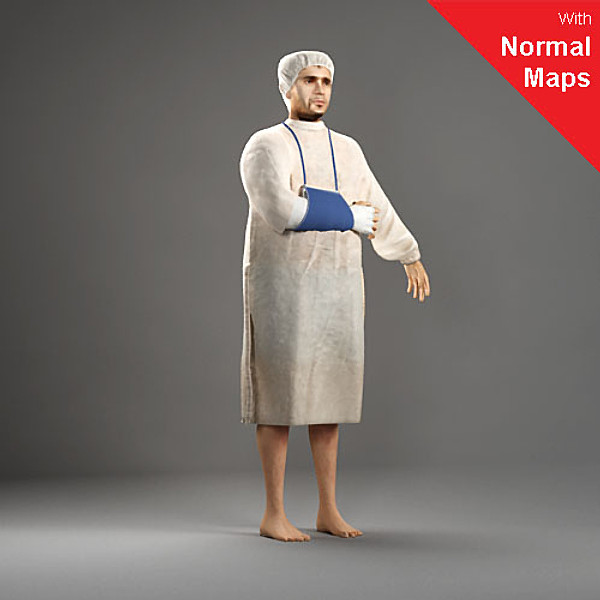 3d axyz characters human model - WMan0007-Tp by axyzdesign