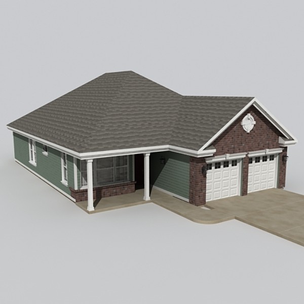 3ds house - house_26 by monkeyodoom