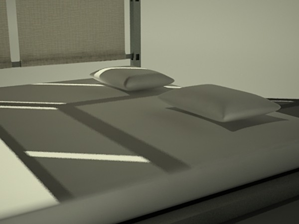 3d model four-poster bed - Four-poster bed 2 by fabelar